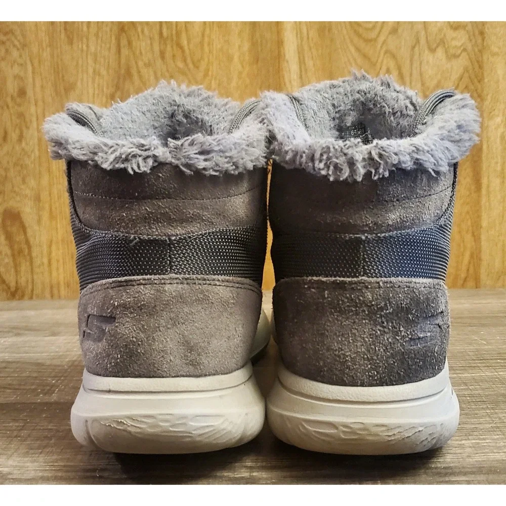 Skechers Gen 5 Goga‎ Mat Boots Women's Size 9 Gray